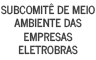 Subcomitê de Meio Ambiente das Empresas Eletrobras – SCMA